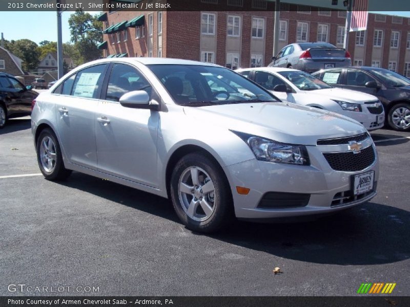 Silver Ice Metallic / Jet Black 2013 Chevrolet Cruze LT