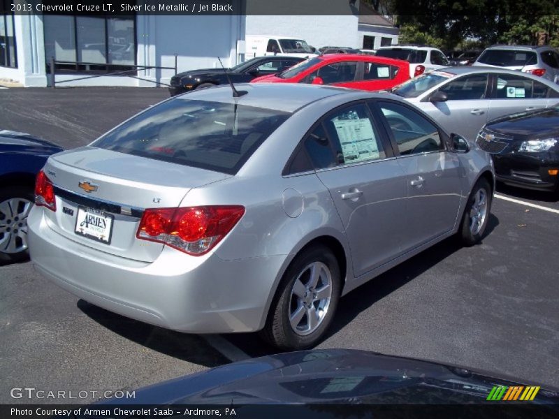 Silver Ice Metallic / Jet Black 2013 Chevrolet Cruze LT