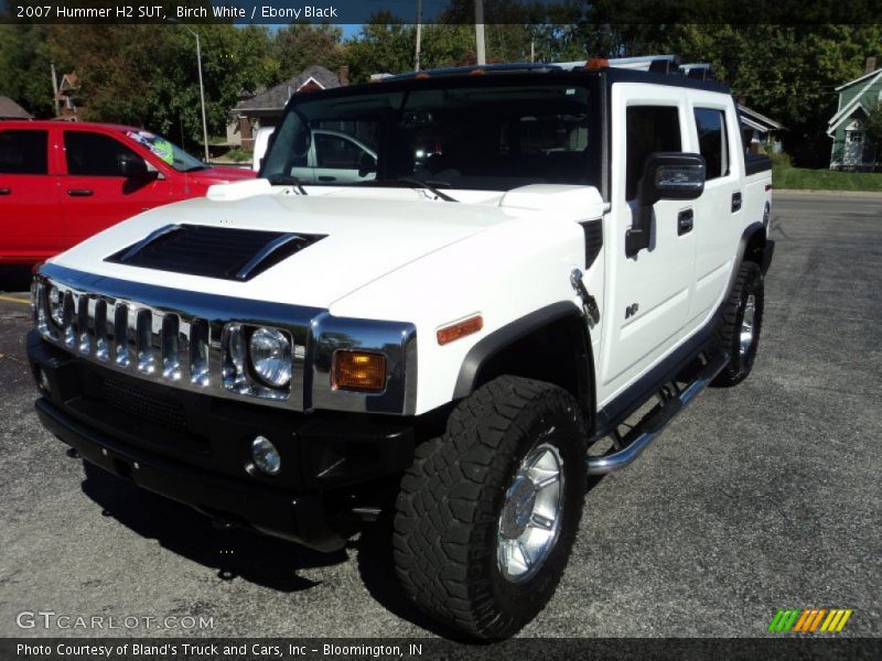 Birch White / Ebony Black 2007 Hummer H2 SUT