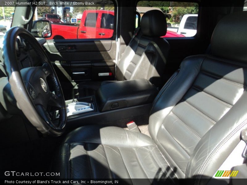 Birch White / Ebony Black 2007 Hummer H2 SUT