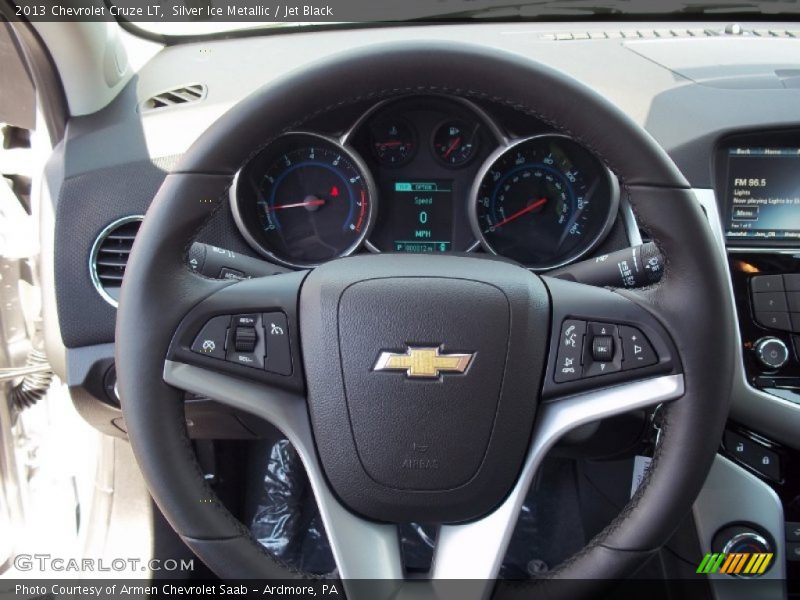 Silver Ice Metallic / Jet Black 2013 Chevrolet Cruze LT