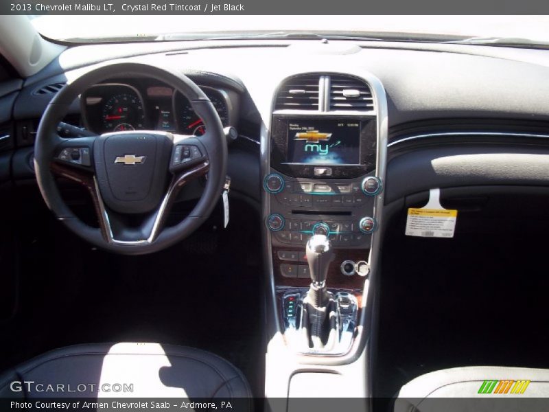 Crystal Red Tintcoat / Jet Black 2013 Chevrolet Malibu LT