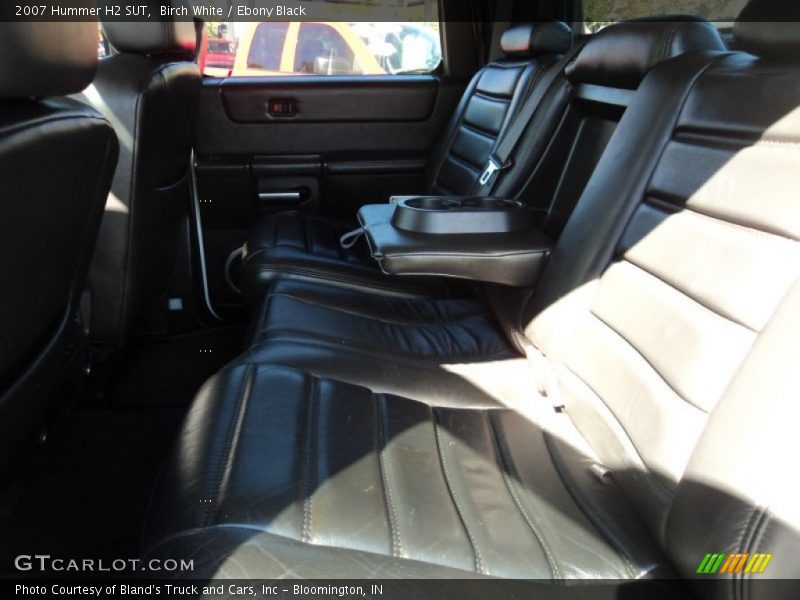 Birch White / Ebony Black 2007 Hummer H2 SUT