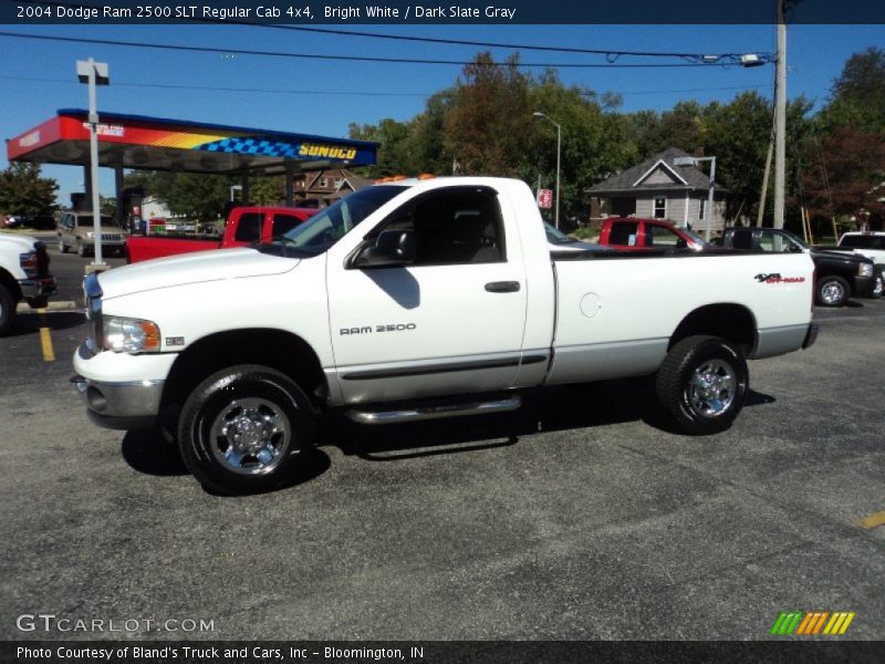 Bright White / Dark Slate Gray 2004 Dodge Ram 2500 SLT Regular Cab 4x4