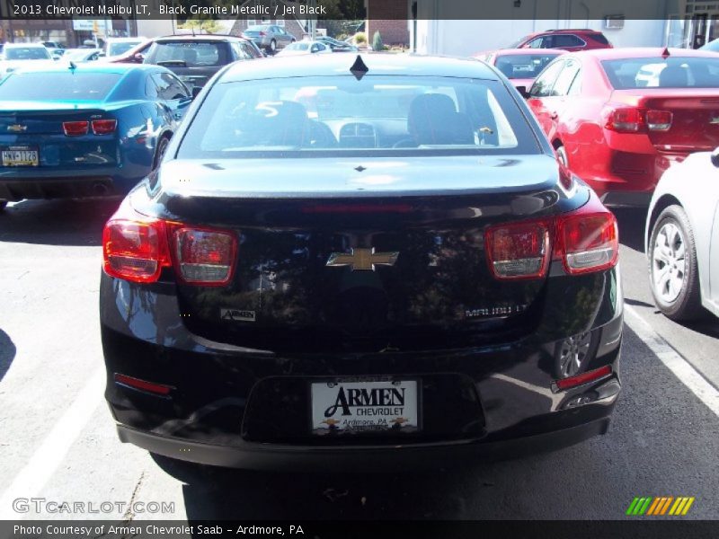 Black Granite Metallic / Jet Black 2013 Chevrolet Malibu LT