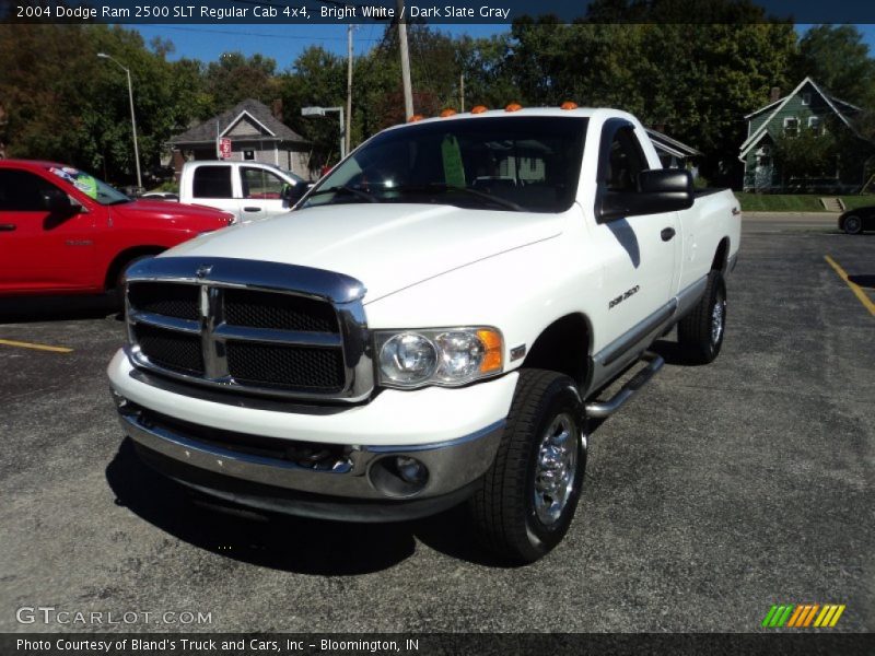 Bright White / Dark Slate Gray 2004 Dodge Ram 2500 SLT Regular Cab 4x4
