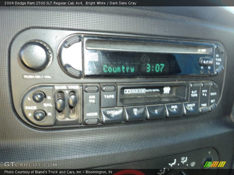 Bright White / Dark Slate Gray 2004 Dodge Ram 2500 SLT Regular Cab 4x4