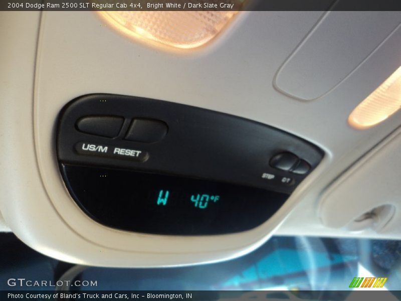 Bright White / Dark Slate Gray 2004 Dodge Ram 2500 SLT Regular Cab 4x4