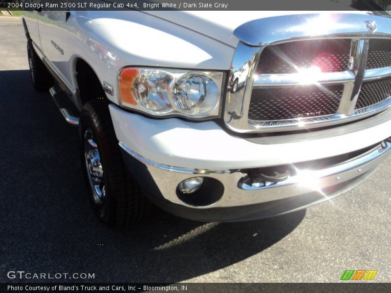 Bright White / Dark Slate Gray 2004 Dodge Ram 2500 SLT Regular Cab 4x4