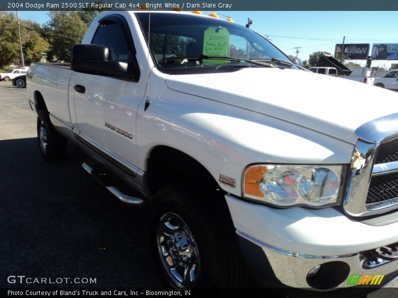 Bright White / Dark Slate Gray 2004 Dodge Ram 2500 SLT Regular Cab 4x4