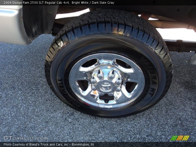 Bright White / Dark Slate Gray 2004 Dodge Ram 2500 SLT Regular Cab 4x4