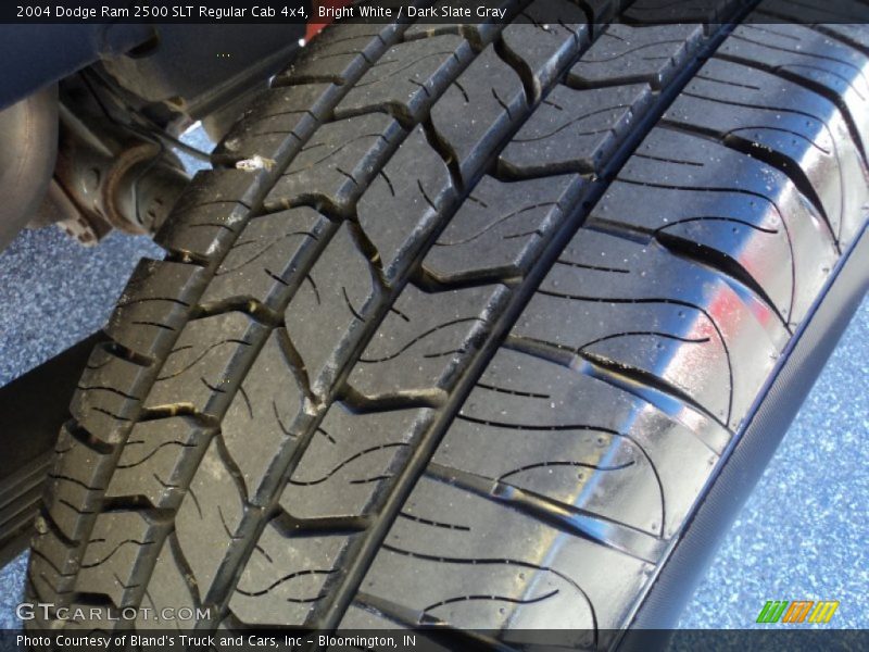 Bright White / Dark Slate Gray 2004 Dodge Ram 2500 SLT Regular Cab 4x4