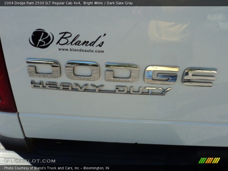 Bright White / Dark Slate Gray 2004 Dodge Ram 2500 SLT Regular Cab 4x4