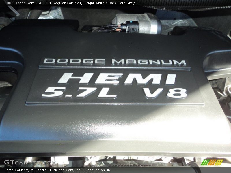 Bright White / Dark Slate Gray 2004 Dodge Ram 2500 SLT Regular Cab 4x4