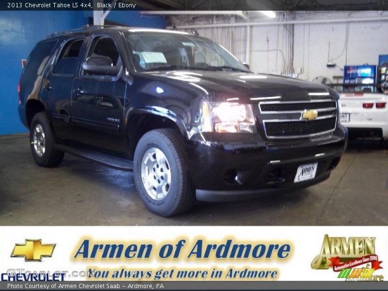 Black / Ebony 2013 Chevrolet Tahoe LS 4x4