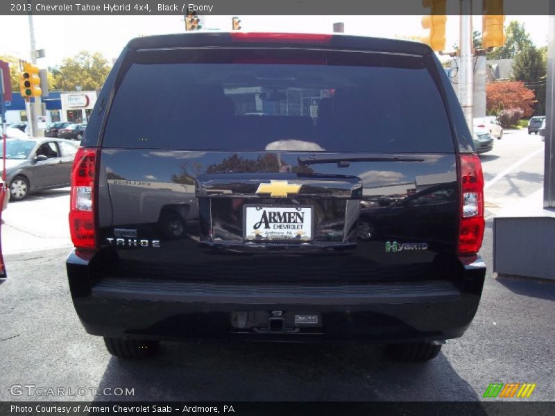 Black / Ebony 2013 Chevrolet Tahoe Hybrid 4x4