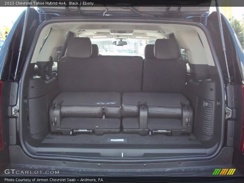  2013 Tahoe Hybrid 4x4 Trunk