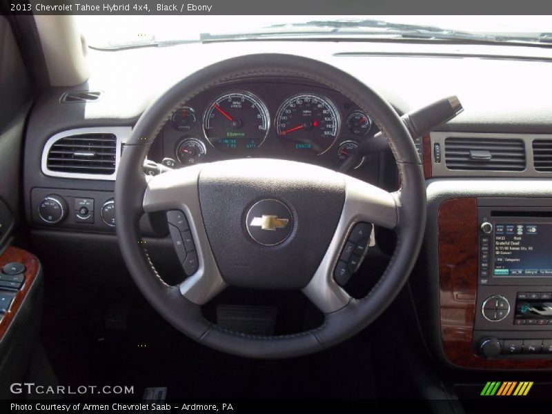  2013 Tahoe Hybrid 4x4 Steering Wheel