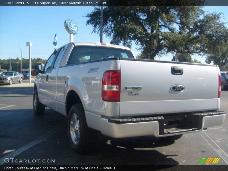Silver Metallic / Medium Flint 2007 Ford F150 STX SuperCab