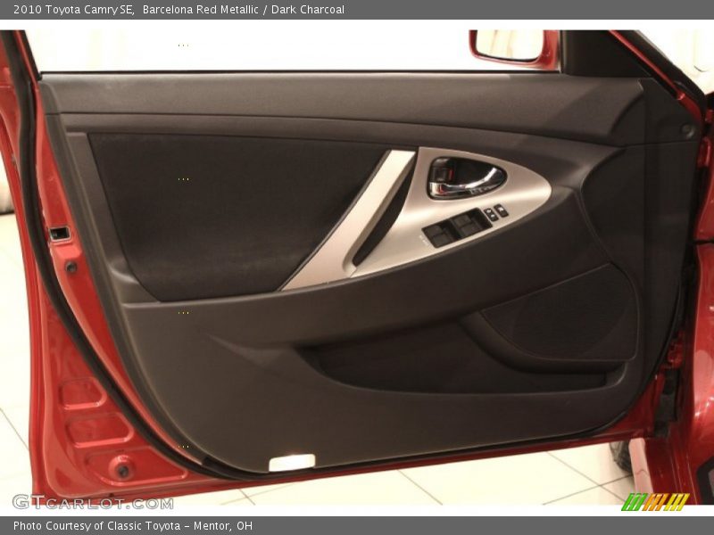 Barcelona Red Metallic / Dark Charcoal 2010 Toyota Camry SE