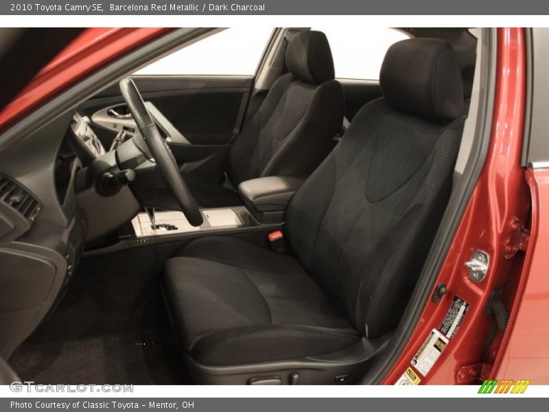 Barcelona Red Metallic / Dark Charcoal 2010 Toyota Camry SE