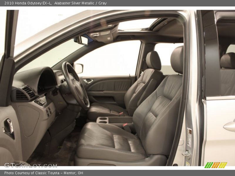 Alabaster Silver Metallic / Gray 2010 Honda Odyssey EX-L