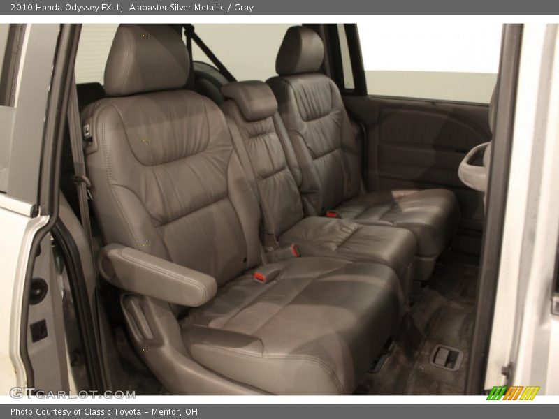 Alabaster Silver Metallic / Gray 2010 Honda Odyssey EX-L