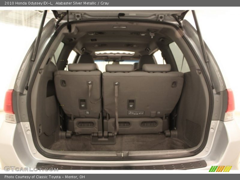 Alabaster Silver Metallic / Gray 2010 Honda Odyssey EX-L