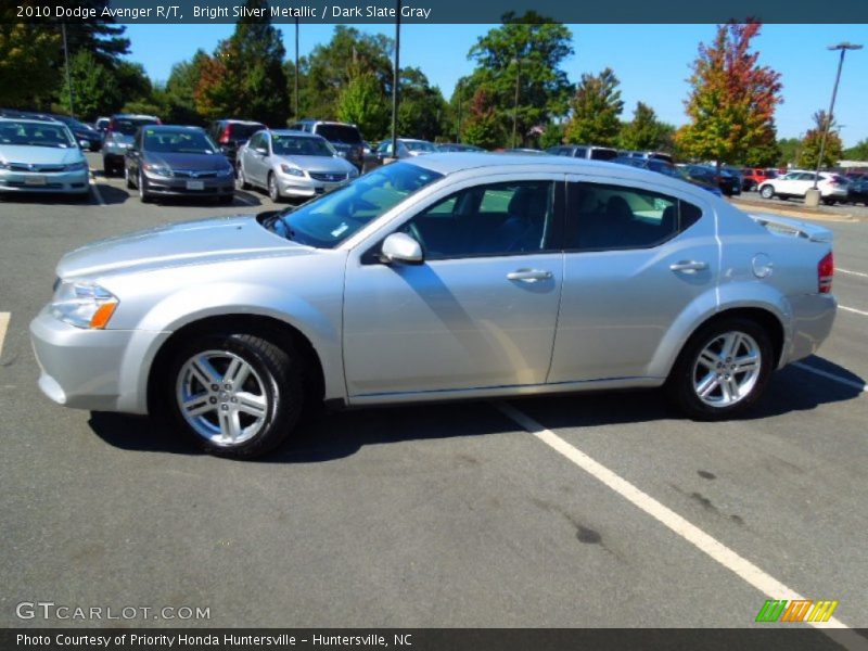 Bright Silver Metallic / Dark Slate Gray 2010 Dodge Avenger R/T
