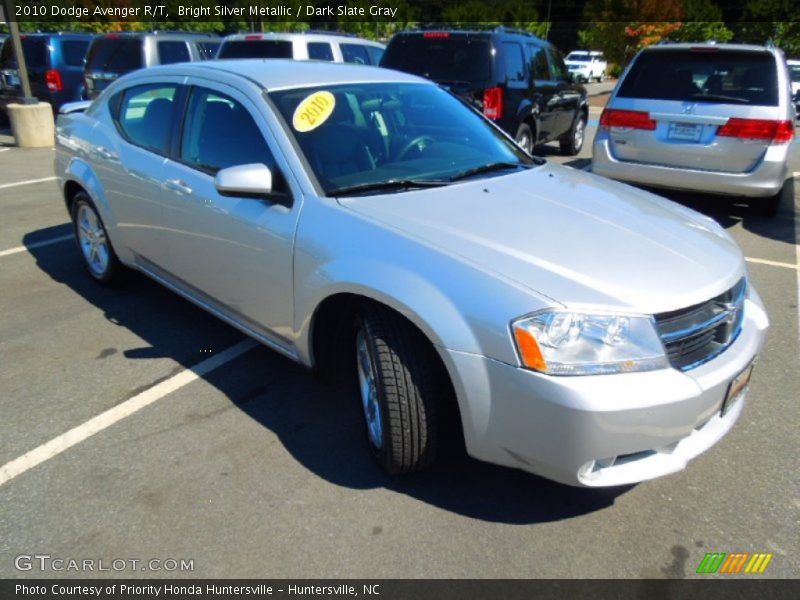 Bright Silver Metallic / Dark Slate Gray 2010 Dodge Avenger R/T