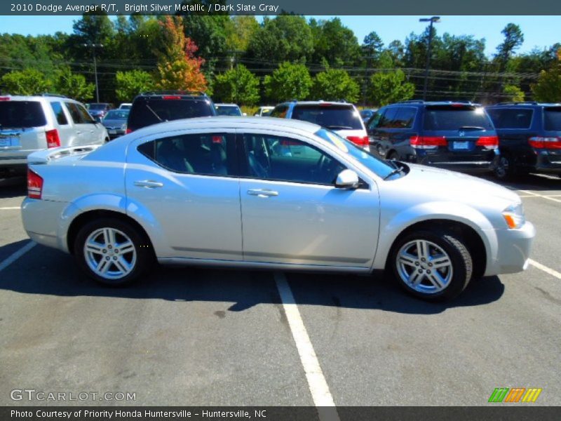Bright Silver Metallic / Dark Slate Gray 2010 Dodge Avenger R/T