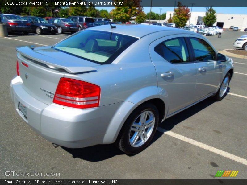 Bright Silver Metallic / Dark Slate Gray 2010 Dodge Avenger R/T