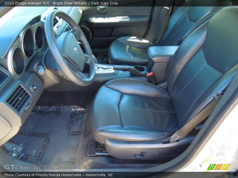 Bright Silver Metallic / Dark Slate Gray 2010 Dodge Avenger R/T