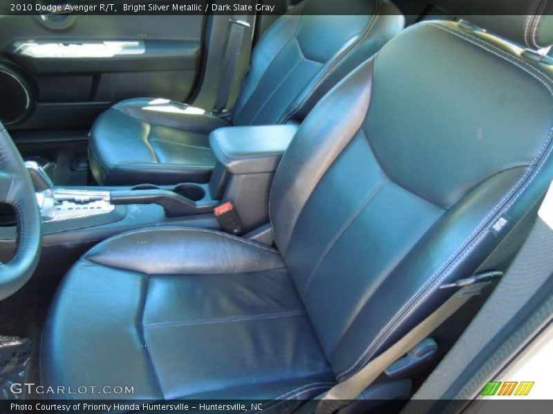 Bright Silver Metallic / Dark Slate Gray 2010 Dodge Avenger R/T