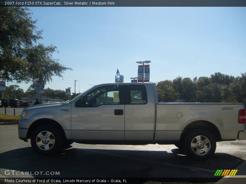 Silver Metallic / Medium Flint 2007 Ford F150 STX SuperCab