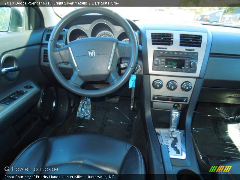 Bright Silver Metallic / Dark Slate Gray 2010 Dodge Avenger R/T