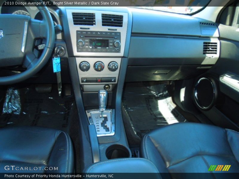 Bright Silver Metallic / Dark Slate Gray 2010 Dodge Avenger R/T