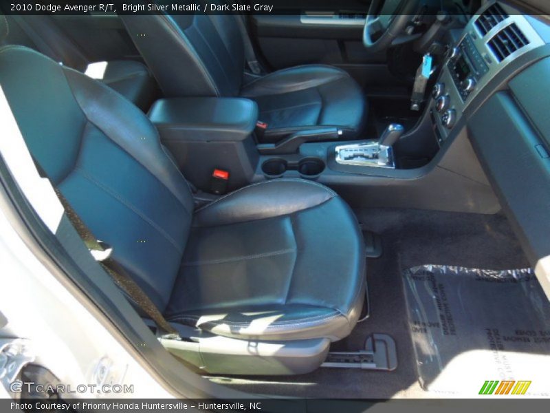 Bright Silver Metallic / Dark Slate Gray 2010 Dodge Avenger R/T