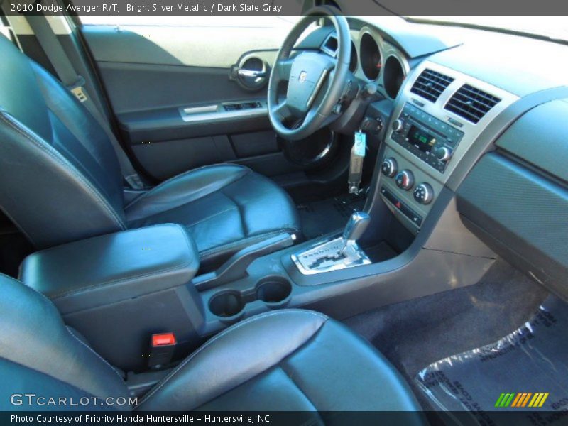 Bright Silver Metallic / Dark Slate Gray 2010 Dodge Avenger R/T