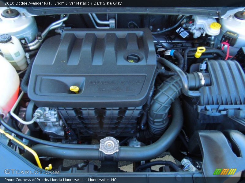 Bright Silver Metallic / Dark Slate Gray 2010 Dodge Avenger R/T