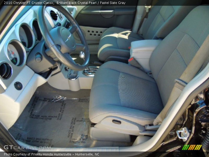 Brilliant Black Crystal Pearl / Pastel Slate Gray 2010 Chrysler PT Cruiser Classic
