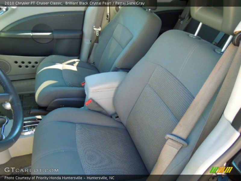 Brilliant Black Crystal Pearl / Pastel Slate Gray 2010 Chrysler PT Cruiser Classic