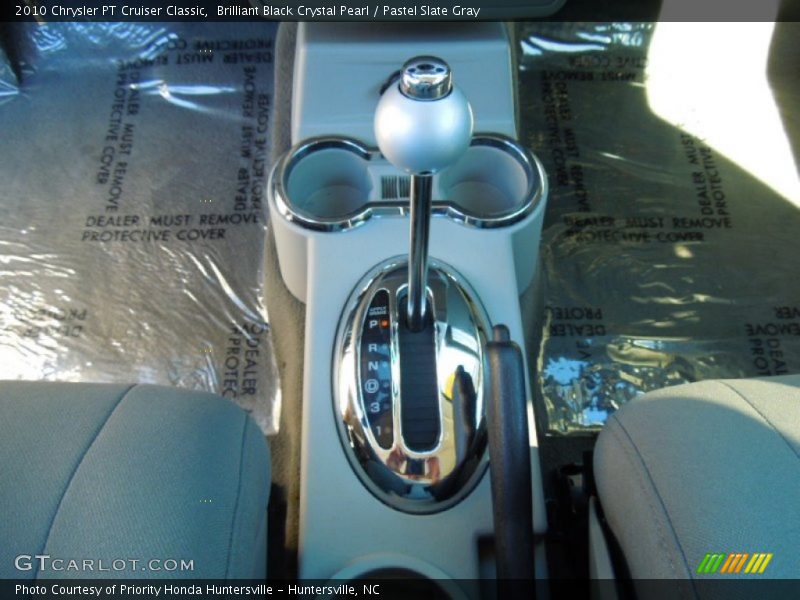 Brilliant Black Crystal Pearl / Pastel Slate Gray 2010 Chrysler PT Cruiser Classic