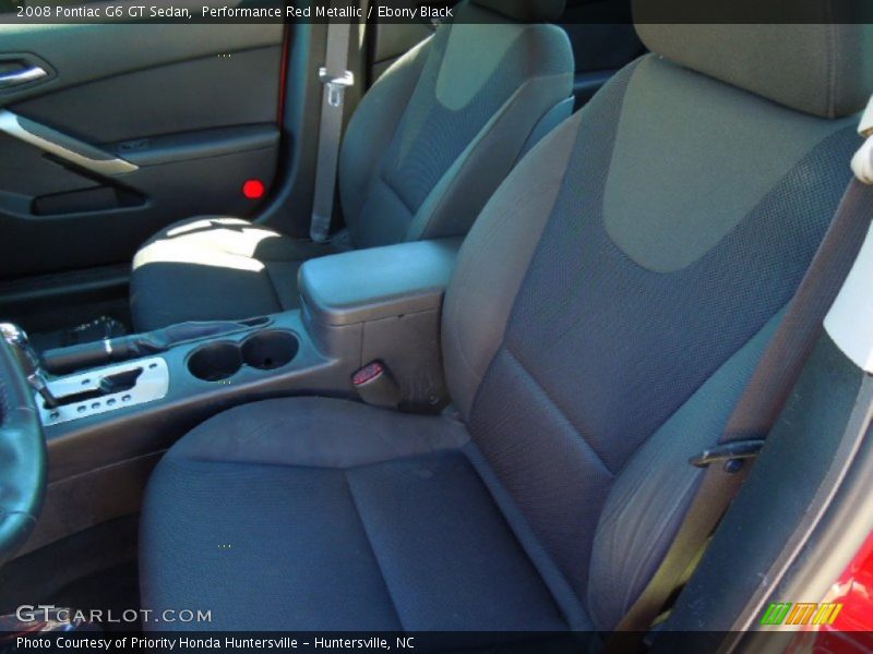 Performance Red Metallic / Ebony Black 2008 Pontiac G6 GT Sedan