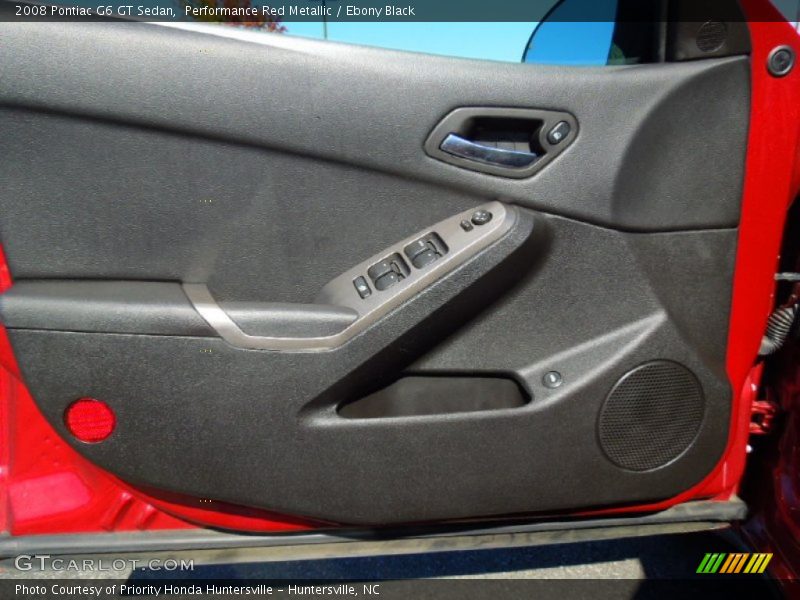 Performance Red Metallic / Ebony Black 2008 Pontiac G6 GT Sedan