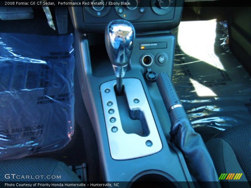 Performance Red Metallic / Ebony Black 2008 Pontiac G6 GT Sedan