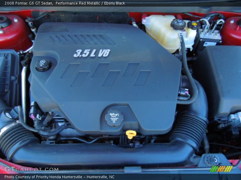 Performance Red Metallic / Ebony Black 2008 Pontiac G6 GT Sedan
