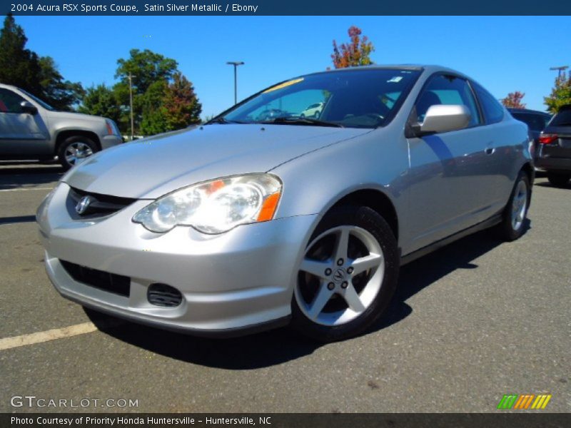 Satin Silver Metallic / Ebony 2004 Acura RSX Sports Coupe