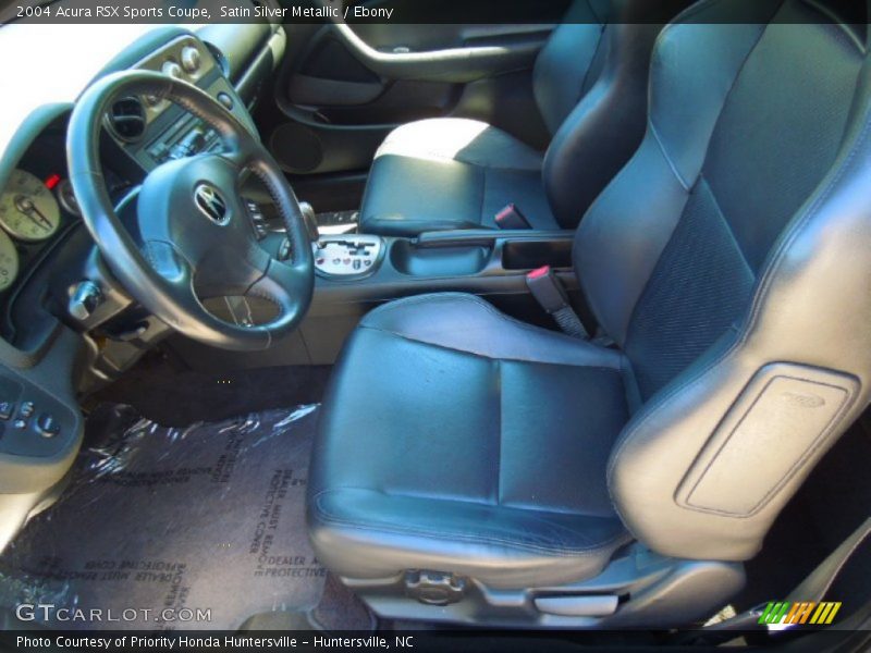 Satin Silver Metallic / Ebony 2004 Acura RSX Sports Coupe