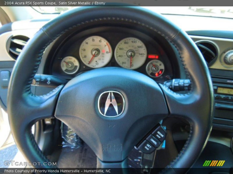 Satin Silver Metallic / Ebony 2004 Acura RSX Sports Coupe